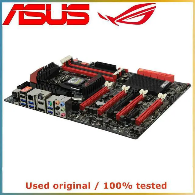 Alt view image 2 of 4 - For Maximus VI Extreme Computer Motherboard LGA 1150 DDR3 32G For Z87 Desktop Mainboard SATA III PCI-E 3.0 X16