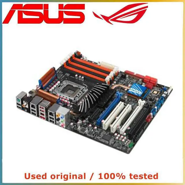 Alt view image 2 of 3 - For X58 For P6T Deluxe V2 Computer Motherboard LGA 1366 DDR3 24G Desktop Mainboard SATA II PCI-E 2.0 X16
