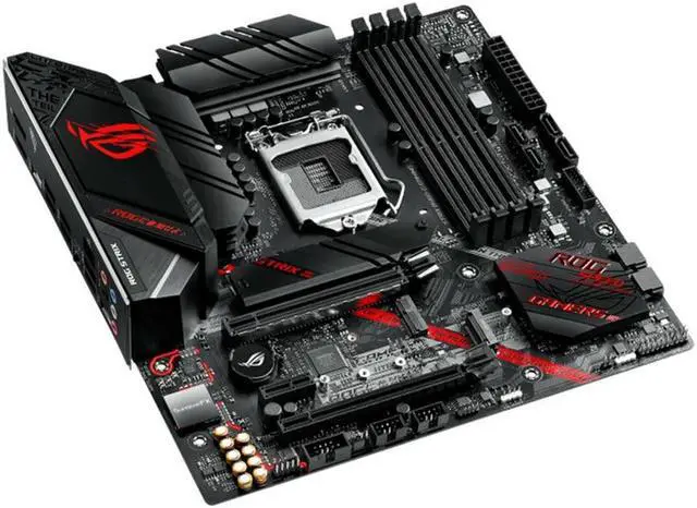 Alt view image 4 of 4 - ROG STRIX B460-G GAMING motherboard Socket 1200 supports 10th Gen Core, Pentium Gold and Celeron CPU processors