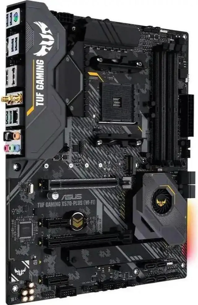 X570 Motherboard TUF GAMING X570-PLUS (WI-FI) Supports Ryzen