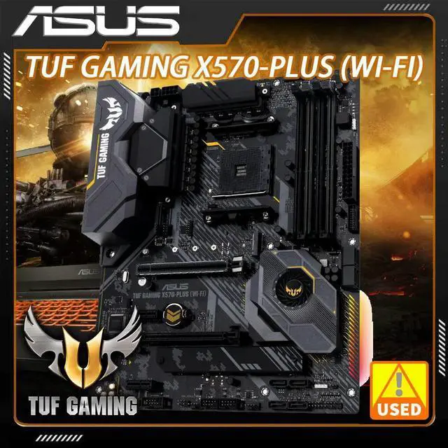 CPU ADM Ryzen7 5800X X570-PLUS DDR4 64GB Asus AM4 TUF Gaming X570-Plus (Wi-Fi) ATX motherboard with