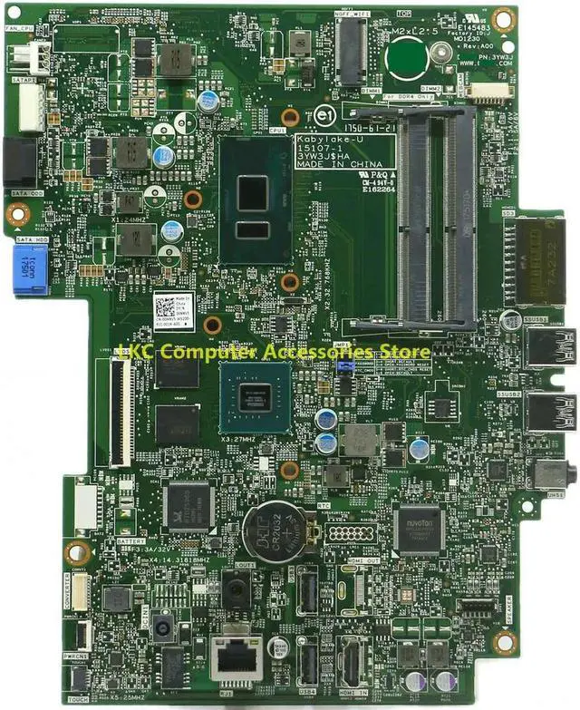 Alt view image 5 of 7 - FOR Inspiron 3264 3464 AIO All-In-One Motherboard 0NNV5 00NNV5 CN-00NNV5 15107-1 I5-7200U With GPU 100%Tested