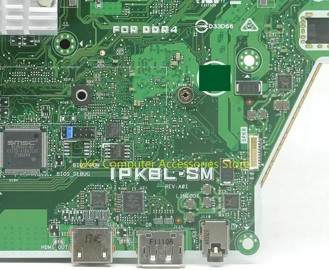 Alt view image 4 of 7 - FOR Inspiron 3264 3464 AIO All-In-One Motherboard 0NNV5 00NNV5 CN-00NNV5 15107-1 I5-7200U With GPU 100%Tested