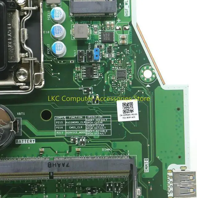 Alt view image 2 of 7 - FOR Inspiron 3264 3464 AIO All-In-One Motherboard 0NNV5 00NNV5 CN-00NNV5 15107-1 I5-7200U With GPU 100%Tested