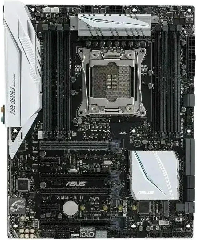 Alt view image 3 of 4 - X99-A II Mainboard X99 Supports for Xeon E5-1620-v3 E5-1630-v3 E5-1650-v3 E5-1660-V3 E5-2620-V3 E5-2630-V3 8x DDR4
