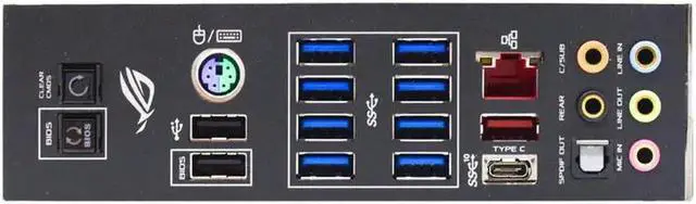 Alt view image 4 of 4 - ROG Motherboard ROG CROSSHAIR VII HERO With X470 Chipset AM4 Socket for Ryzen 3000 5000 Series Processors Supports DDR4