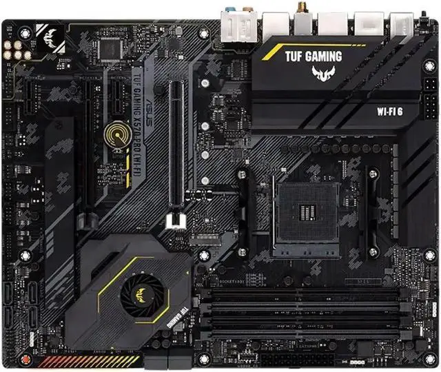 Alt view image 3 of 4 - X570 Motherboard TUF GAMING X570-PRO (WI-FI) Supports Ryzen 5 5600G 5600/Ryzen 7 5700x3d 58003xd 5700x 5800x/Ryzen 9 5950X