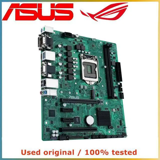 Alt view image 4 of 4 - For Pro H510M-C/CSM Computer Motherboard LGA 1200 DDR4 64G For H510 Desktop Mainboard M.2 NVME PCI-E 3.0 X16