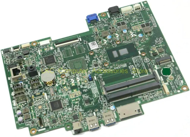 Alt view image 4 of 4 - FOR Inspiron 3464 AIO All-In-One Motherboard JYH5J 0JYH5J CN-0JYH5J 15107-1 Mainboard With I5-7200U 100%Tested