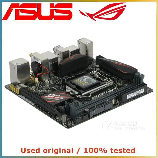 Alt view image 3 of 4 - MINI ITX For Z170I PRO GAMING Computer Motherboard LGA 1151 DDR4 For Z170 Desktop Mainboard M.2 NVME PCI-E 3.0 X16
