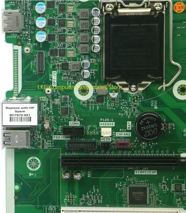 Alt view image 6 of 7 - ForProDesk 680 G6 MT Desktop Motherboard M17671-001 M17671-601 L82472-001 L76445-002 L76445-001 Mainboard 100% Tested