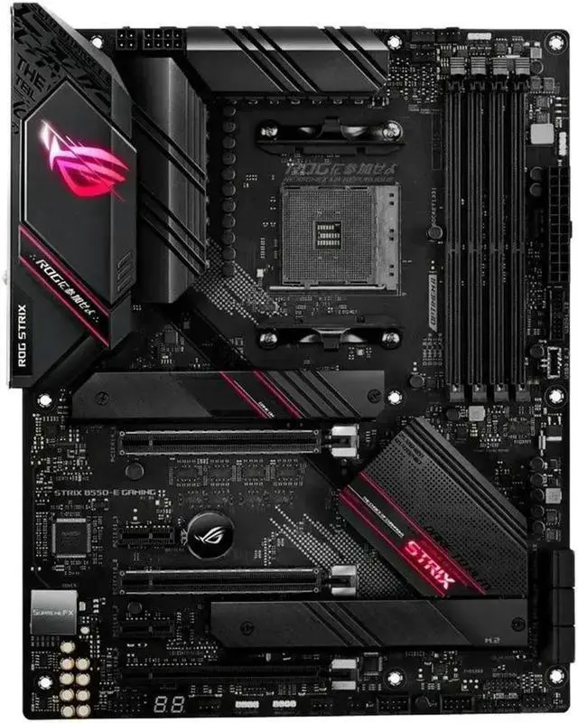 Alt view image 4 of 4 - B550 Motherboard ROG STRIX B550-E GAMING Supports Ryzen 5 5600G 5600/Ryzen 7 5700x3d 5800x3d 5700x 5800x 3800x/Ryzen 9 5900