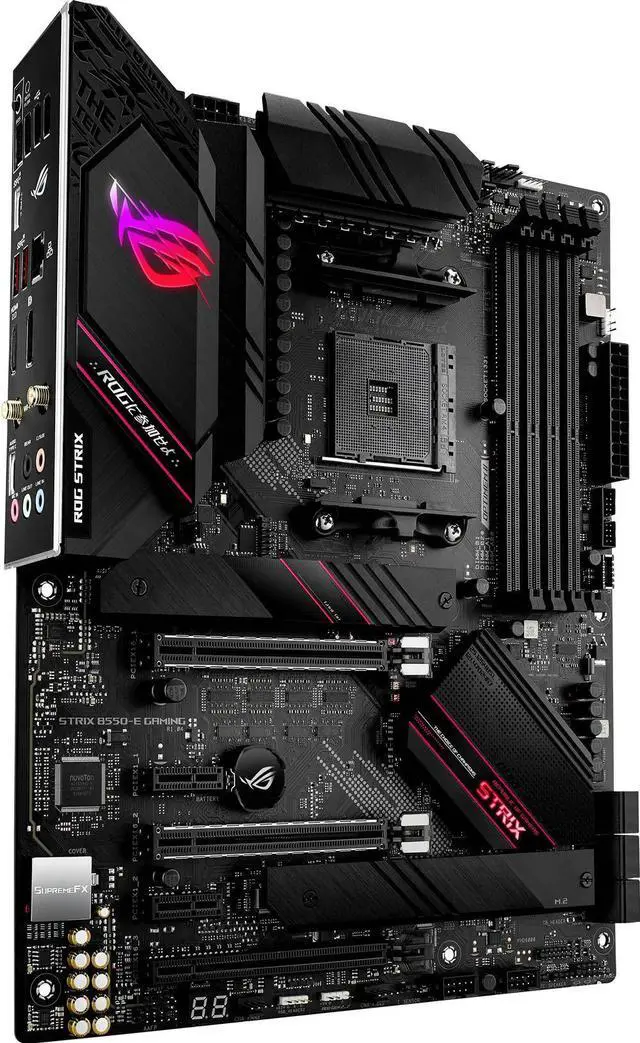 Alt view image 2 of 4 - B550 Motherboard ROG STRIX B550-E GAMING Supports Ryzen 5 5600G 5600/Ryzen 7 5700x3d 5800x3d 5700x 5800x 3800x/Ryzen 9 5900
