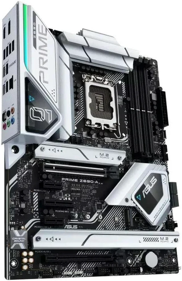 Alt view image 3 of 4 - PRIME Motherboard PRIME Z690-A With LGA 1700 Socket for Core 14th 13th 12th Gen Core i3 i5 i7 i9 Processors DDR5 DIMM