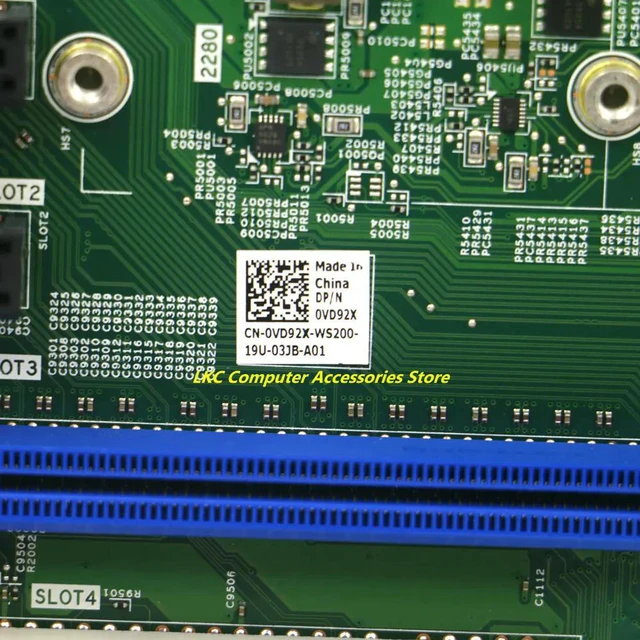 Alt view image 2 of 4 - For Vostro 3888 Desktop Motherboard RM5DR 0RM5DR CN-0RM5DR VD92X 0VD92X CN-0VD92X 18463-1 B460 LGA1151 Mainboard