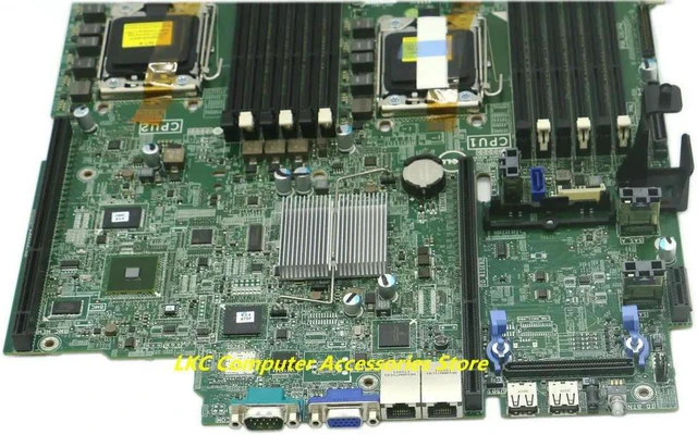 Alt view image 4 of 4 - For PowerEdge R520 Server Motherboard VRJCG 0VRJCG CN-0VRJCG 7TDJK 07TDJK CN-07TDJK LGA1356 DSPM1109-XX Mainboard