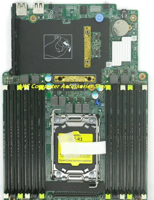 Alt view image 3 of 4 - FOR POWEREDGE M630 Server Motherboard R10KJ PHY8D 0R10KJ 0PHY8D CN-0R10KJ CN-0PHY8D Mainboard 100% Tested