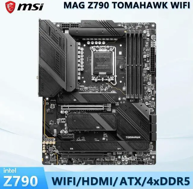 Core i7-13700KとMAG Z790 TOMAHAWK WIFI MSI MAG Z790 Tomahawk WiFi Gaming Motherboard (Supports 12th
