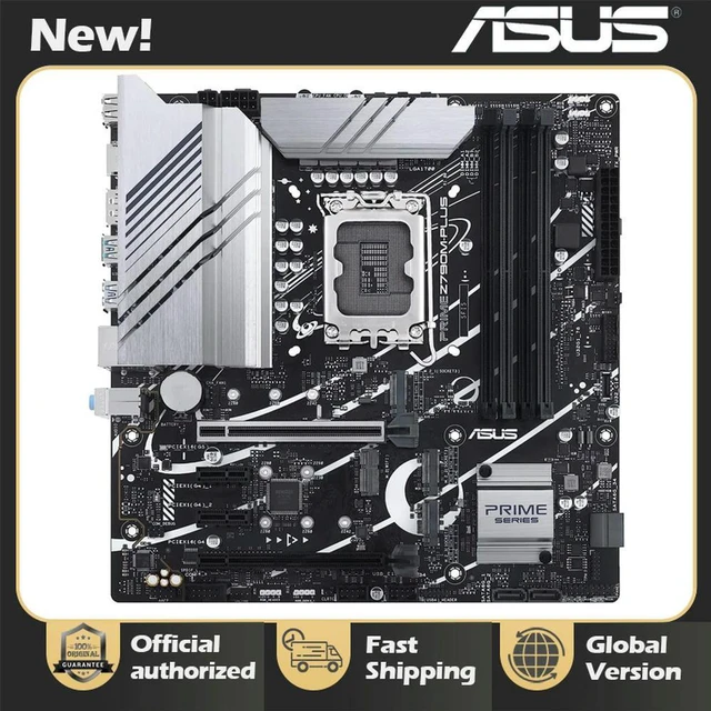 Main image of Prime Z790M-Plus LGA 1700 12th&13th Gen microATX Motherboard PCIe 5.0, 3xM.2 slots,10+1 DrMOS,DDR5,1 Gb LAN, DP
