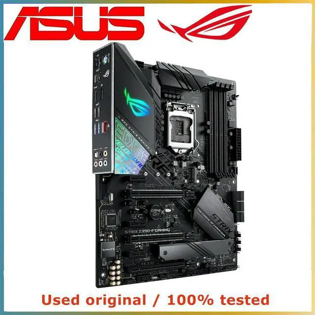 Alt view image 4 of 4 - For ROG STRIX Z390-F GAMING Computer Motherboard LGA 1151 DDR4 64G For Z390 Desktop Mainboard M.2 NVME PCI-E 3.0 X16