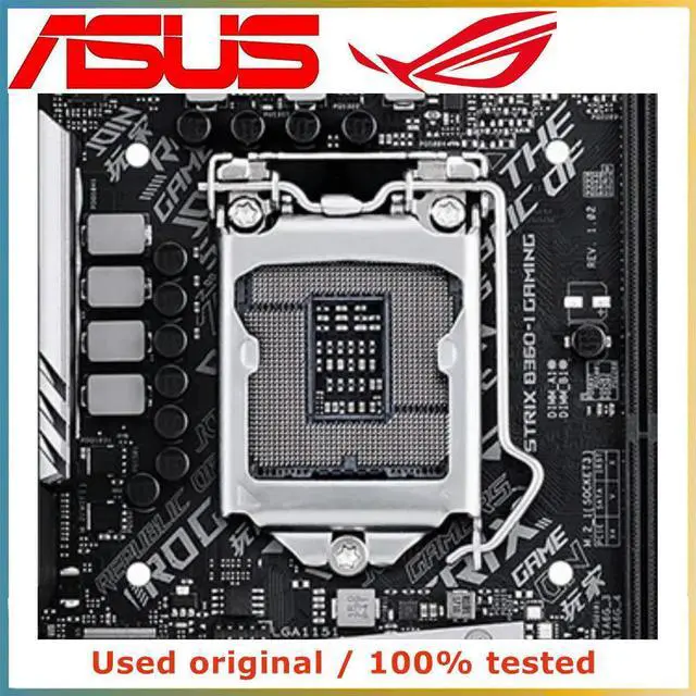 Alt view image 4 of 4 - B360i MINI ITX ROG STRIX B360-I GAMING Computer Motherboard LGA 1151 DDR4 For B360 Desktop Mainboard PCI-E 3.0 X16
