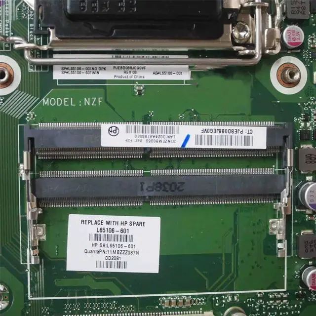 Alt view image 2 of 4 - L65106-001 ForEnvy 32-A AIO Motherboard DA0NZFMB8F0 L65106-601 DDR4 Mainboard 100% Tested Fully Work