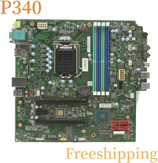 Main image of I4X0MS_P For ThinkStation P340 Motherboard 5B20U54140 Supports 10th Or 11th Mainboard 100% Tested Fully Work