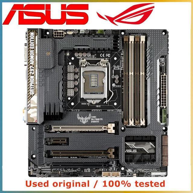 For GRYPHON Z97 ARMOR EDITION Computer Motherboard LGA 1150 DDR3 32G For Z97  Desktop Mainboard SATA III PCI-E 3.0 X16 - Newegg.com