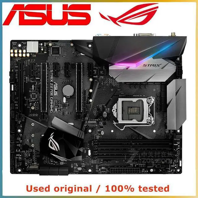 Main image of For ROG STRIX Z270E GAMING Computer Motherboard LGA 1151 DDR4 64GB For Z270 Desktop Mainboard M.2 NVME PCI-E 3.0 X16