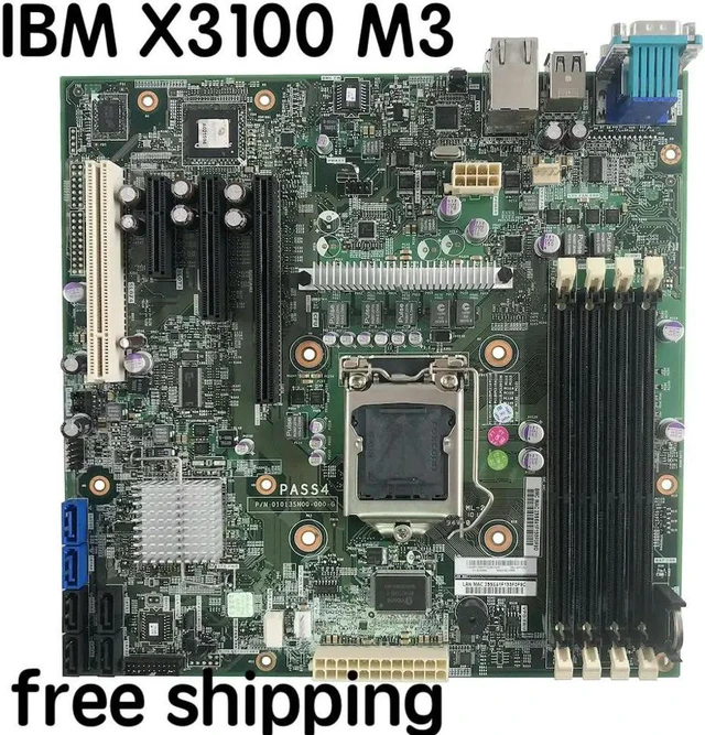 Main image of 49Y7257 For X3100 M3 Desktop Motherboard 01013SN00-000-G Mainboard 100%tested fully work