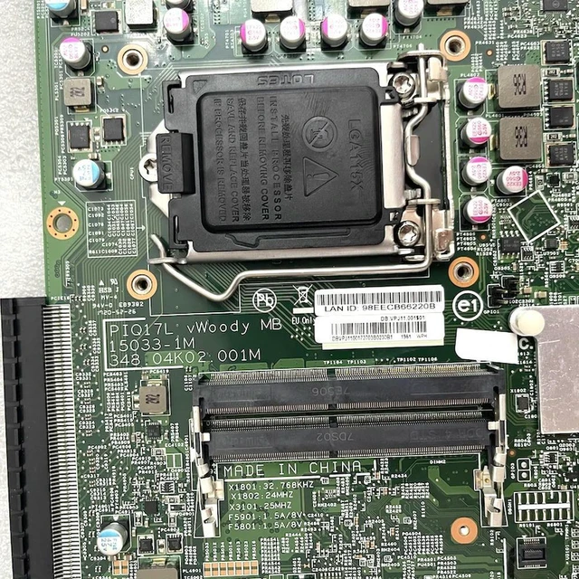 Alt view image 2 of 4 - For Veriton Z4640G Z4820G Motherboard PIQ17L 15033-1M 348.04K02.001M DBVPJ11001 Mainboard 100% Tested Fully Work