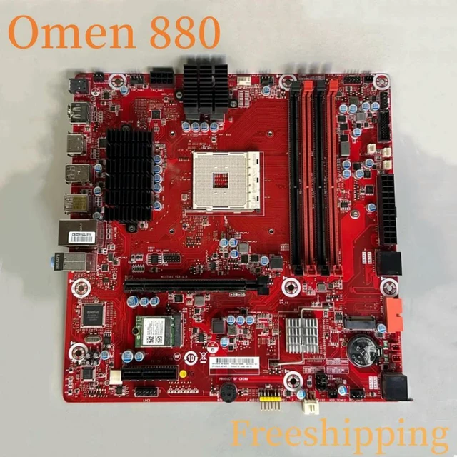 Main image of 915479-001 ForOmen 880 880-010NA Motherboard 915479-601 AM4 DDR4 Mainboard 100% Tested Fully Work