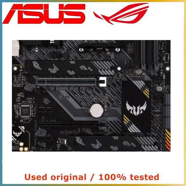 Alt view image 2 of 4 - For B550 For TUF GAMING B550-PRO Computer Motherboard AM4 DDR4 128G Desktop Mainboard M.2 NVME USB PCI-E 4.0 X16