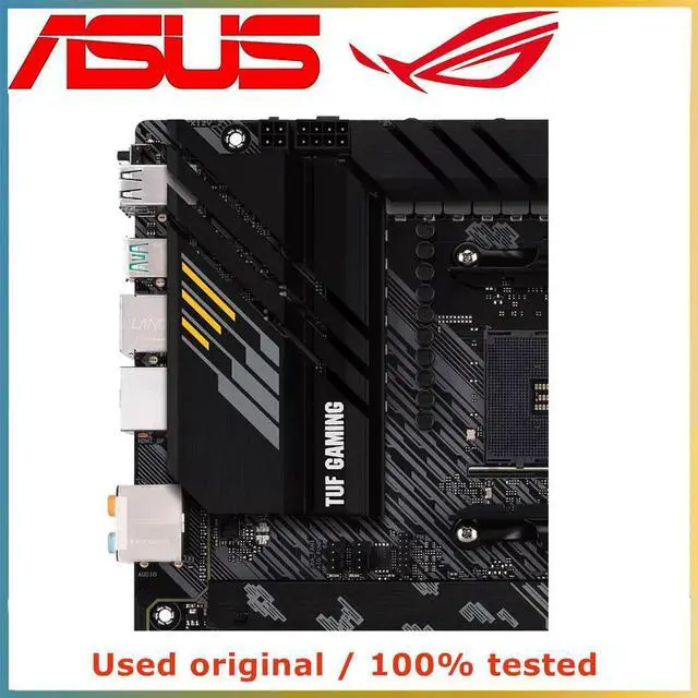 Alt view image 4 of 4 - For B550 For TUF GAMING B550-PRO Computer Motherboard AM4 DDR4 128G Desktop Mainboard M.2 NVME USB PCI-E 4.0 X16