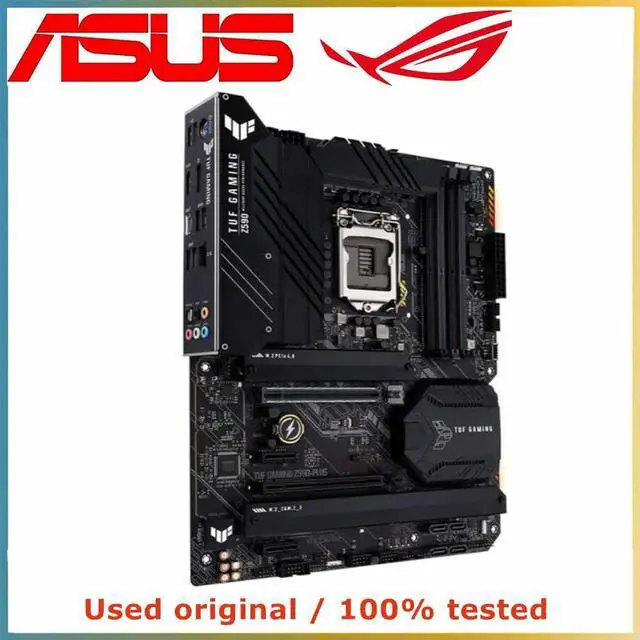 Alt view image 3 of 4 - For GAMING Z590-PLUS Computer Motherboard LGA 1200 DDR4 128G For Z590 Desktop Mainboard M.2 NVME PCI-E 4.0 X16