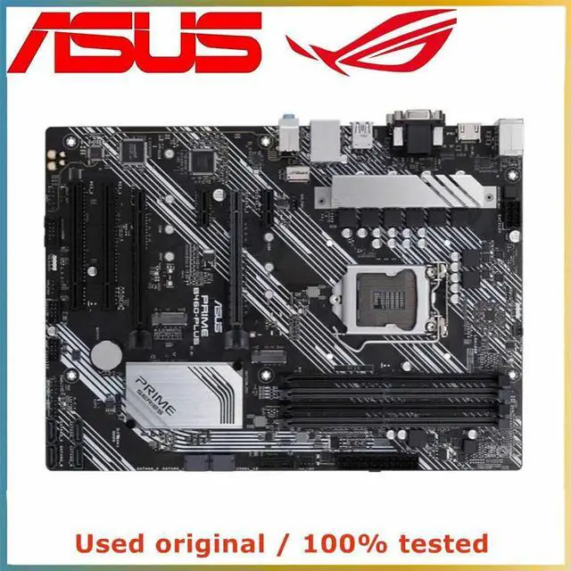 Main image of For PRIME B460-PLUS Computer Motherboard LGA 1200 DDR4 128G For B460 Desktop Mainboard M.2 NVME PCI-E 3.0 X16