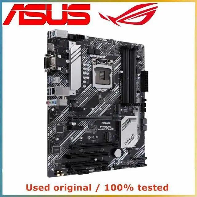 Alt view image 4 of 4 - For PRIME B460-PLUS Computer Motherboard LGA 1200 DDR4 128G For B460 Desktop Mainboard M.2 NVME PCI-E 3.0 X16