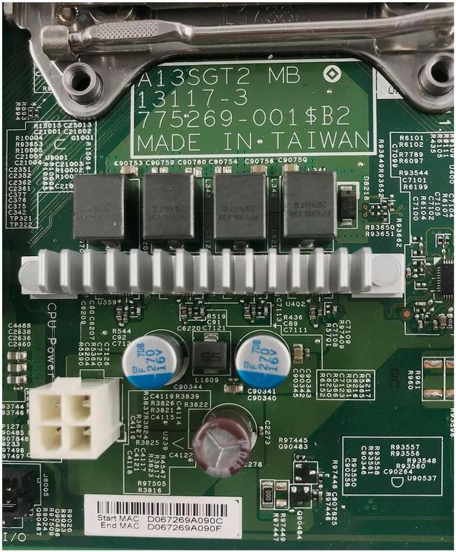 Alt view image 3 of 4 - 775269-001 ForML110 Gen9 Motherboard 791704-001 775268-002 775268-001 13117-3 A13SGT2 Mainboard 100% Tested Fully Work