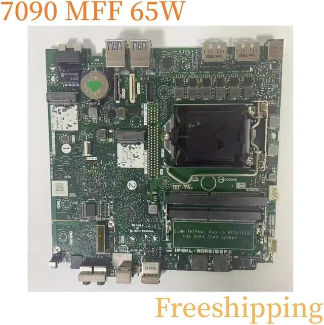 Main image of CN-0MVDNX For 7090 MFF 65W Motherboard IPRKL-BD65/DGFX 0MVDNX MVDNX Mainboard 100% Tested Fully Work