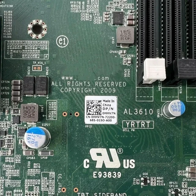 Alt view image 2 of 4 - CN-0HHV7N For Precision T5810 Motherboard 0HHV7N HHV7N 0YRTRT YRTRT Mainboard 100% Tested Fully Work