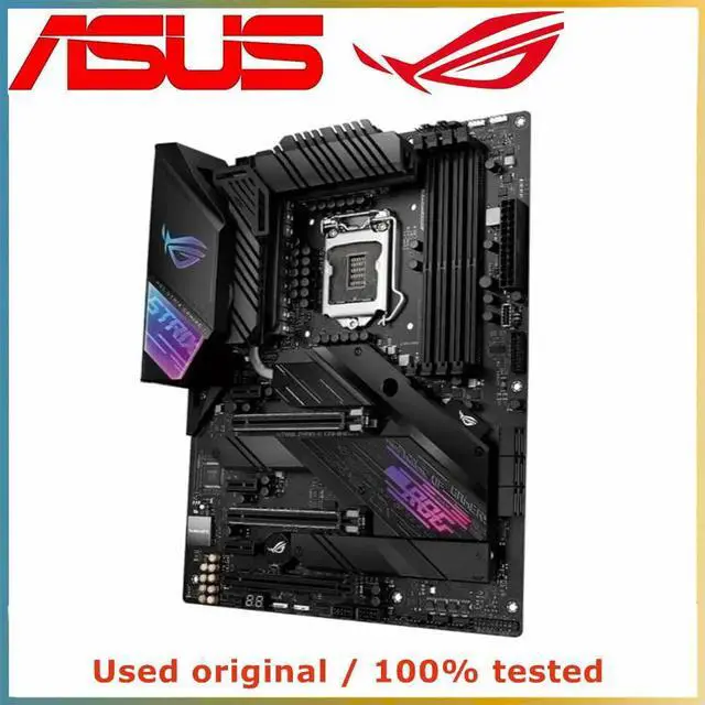 Alt view image 7 of 7 - For ROG STRIX Z490-E GAMING Computer Motherboard LGA 1200 DDR4 128G For Z490 Desktop Mainboard M.2 NVME PCI-E 3.0 X16