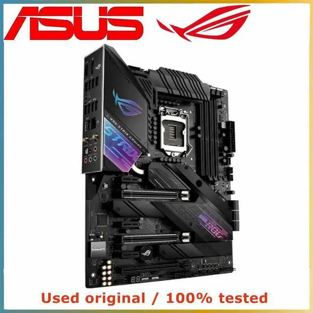 Alt view image 6 of 7 - For ROG STRIX Z490-E GAMING Computer Motherboard LGA 1200 DDR4 128G For Z490 Desktop Mainboard M.2 NVME PCI-E 3.0 X16