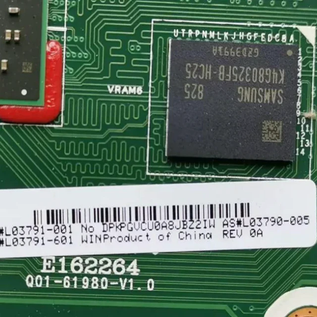 Alt view image 2 of 3 - L03791-001 For24-R 27-R Motherboard L03791-601 L03790-005 DAN73AMB6D0 Mainboard 100%Tested Fully Work