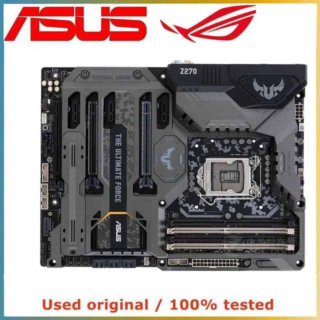 Main image of For TUF Z270 MARK 1 Computer Motherboard LGA 1151 DDR4 64GB For Z270 Desktop Mainboard M.2 NVME PCI-E 3.0 X16