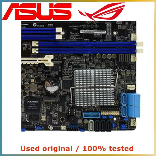 Alt view image 4 of 4 - For Z10PC-D8 Computer Motherboard LGA 2011-3 DDR4 64G For C612 X99 Desktop Mainboard SATA III PCI-E 3.0 X16