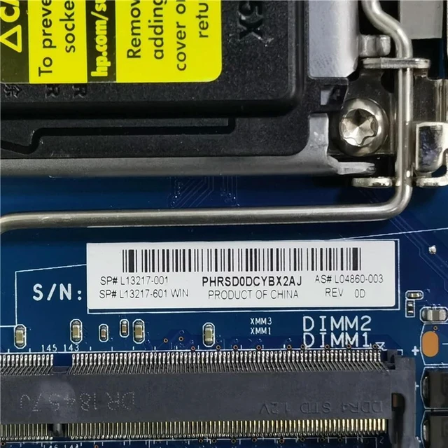 Alt view image 2 of 4 - L13217-001 ForZ2 Mini G4 Motherboard L13217-601 L04860-003 Mainboard 100% Tested Fully Work
