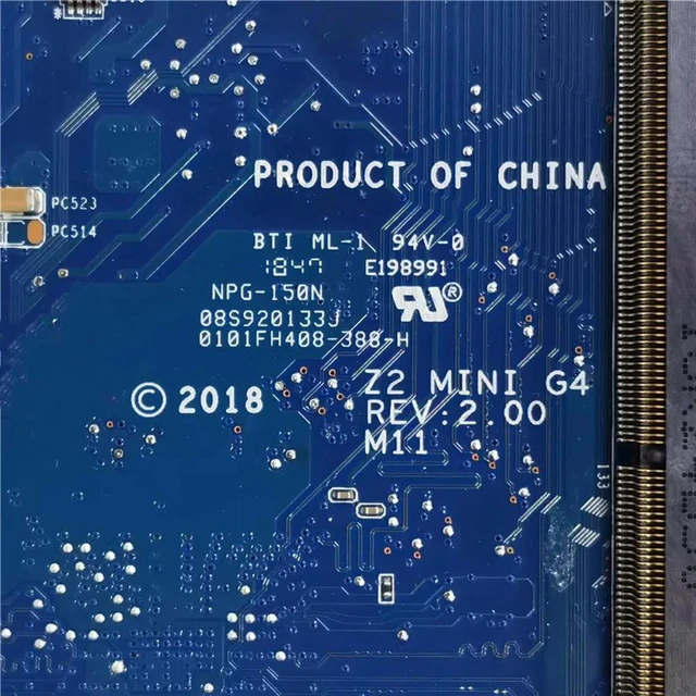 Alt view image 3 of 4 - L13217-001 ForZ2 Mini G4 Motherboard L13217-601 L04860-003 Mainboard 100% Tested Fully Work