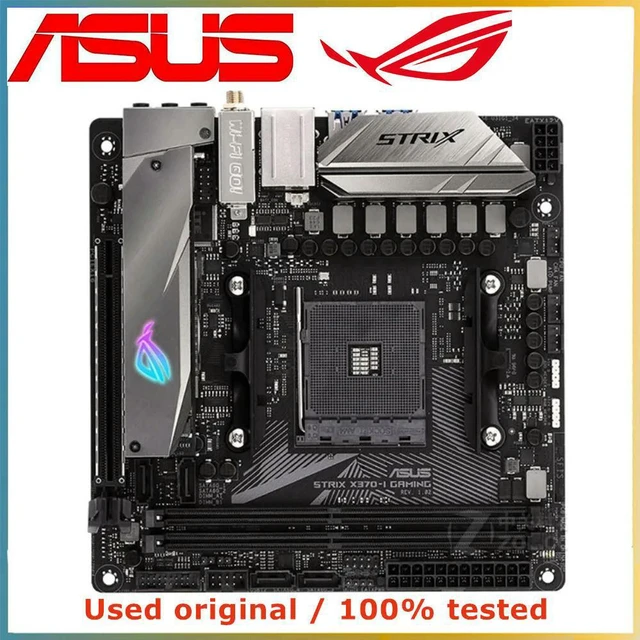 Main image of For X370 For ROG STRIX X370-I GAMING Computer Motherboard AM4 DDR4 32G Desktop Mainboard III USB PCI-E 3.0 X16