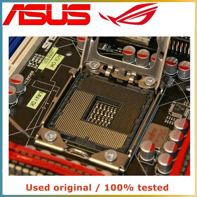 Alt view image 6 of 7 - For X58 For Rampage III Extreme Motherboard LGA 1366 DDR3 24G Desktop Mainboard SATA II PCI-E 2.0 X16