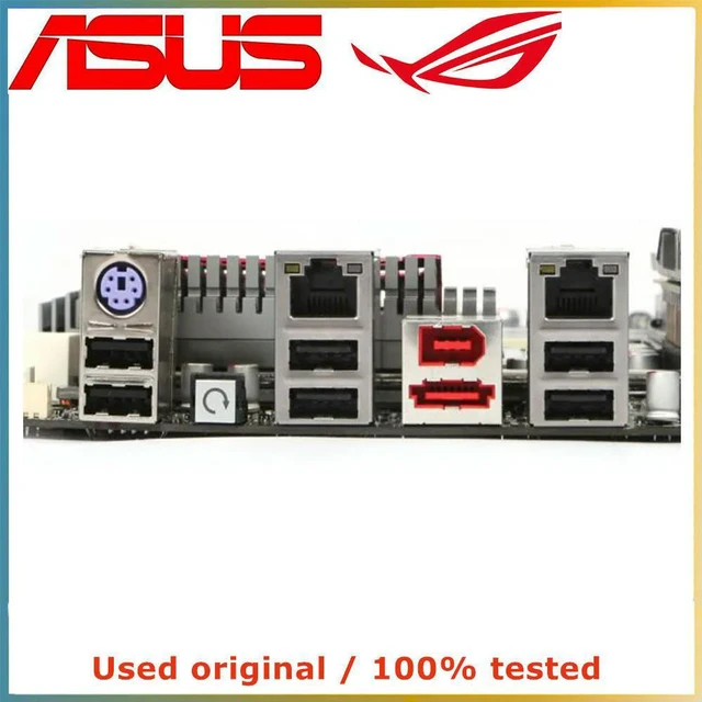 Alt view image 7 of 7 - For X58 For Rampage III Extreme Motherboard LGA 1366 DDR3 24G Desktop Mainboard SATA II PCI-E 2.0 X16